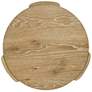 4_Lacy 20" Oak Round End Table with Plinth Base more views