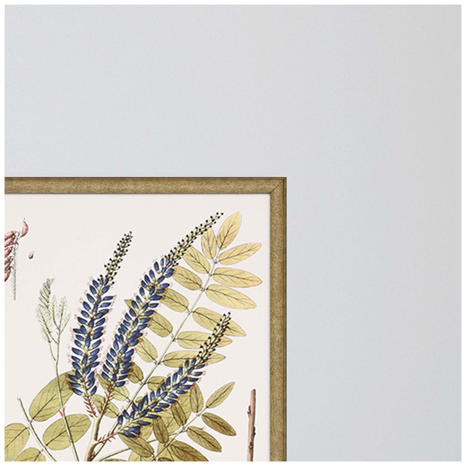 Image 3 Lacy Leaves 17"W x 21"H Framed Art Set of 4 more views