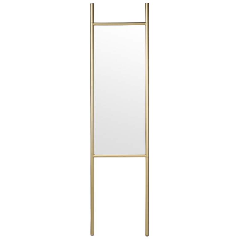 Image 1 Ladder Wall Mirror - Gold