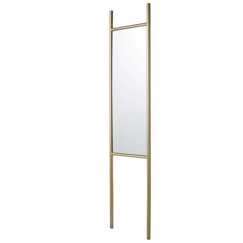 Image 2 Ladder Wall Mirror - Gold more views