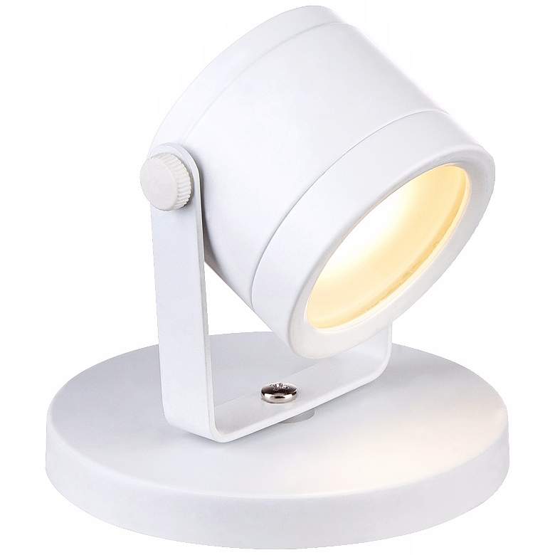 Ladera 5&quot; High LED Accent-Uplight in White Set of 2 more views