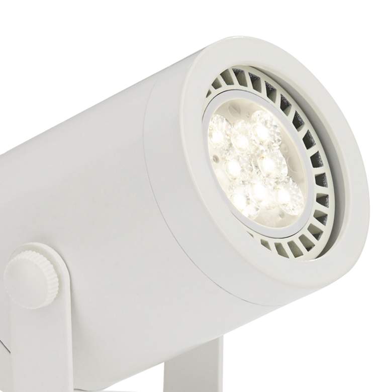 Image 2 Ladera 5" High LED Accent-Uplight in White more views