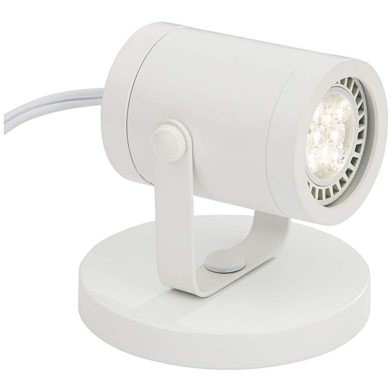 Image 5 Ladera 5" High LED Accent-Uplight in White more views