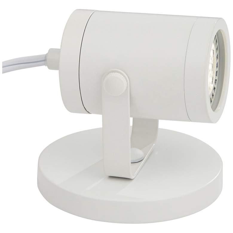 Image 6 Ladera 5" High LED Accent-Uplight in White more views