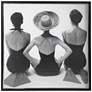 Ladies&#39; Swimwear, 1959 50 3/4" Square Framed Wall Art Print