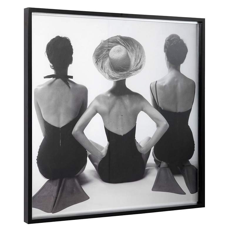 Image 4 Ladies' Swimwear, 1959 50 3/4" Square Framed Wall Art Print more views