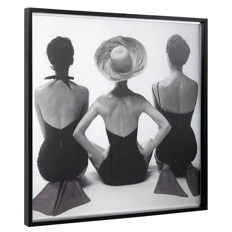 Image 4 Ladies&#39; Swimwear, 1959 50 3/4 inch Square Framed Wall Art Print more views