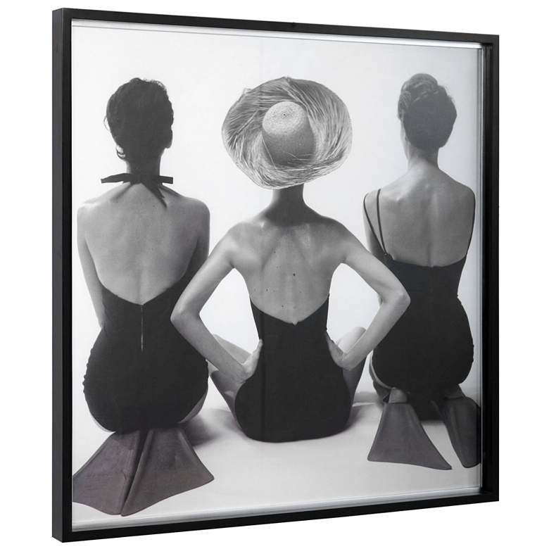 Image 6 Ladies' Swimwear, 1959 50 3/4" Square Framed Wall Art Print more views