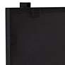 3_Ladonna Matte Black 26" x 37 1/2" Wall Mirrors Set of 2 more views