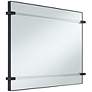 6_Ladonna Matte Black 26" x 37 1/2" Wall Mirrors Set of 2 more views
