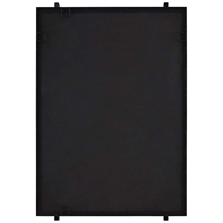Image 7 Ladonna Matte Black 26" x 37 1/2" Wall Mirrors Set of 2 more views