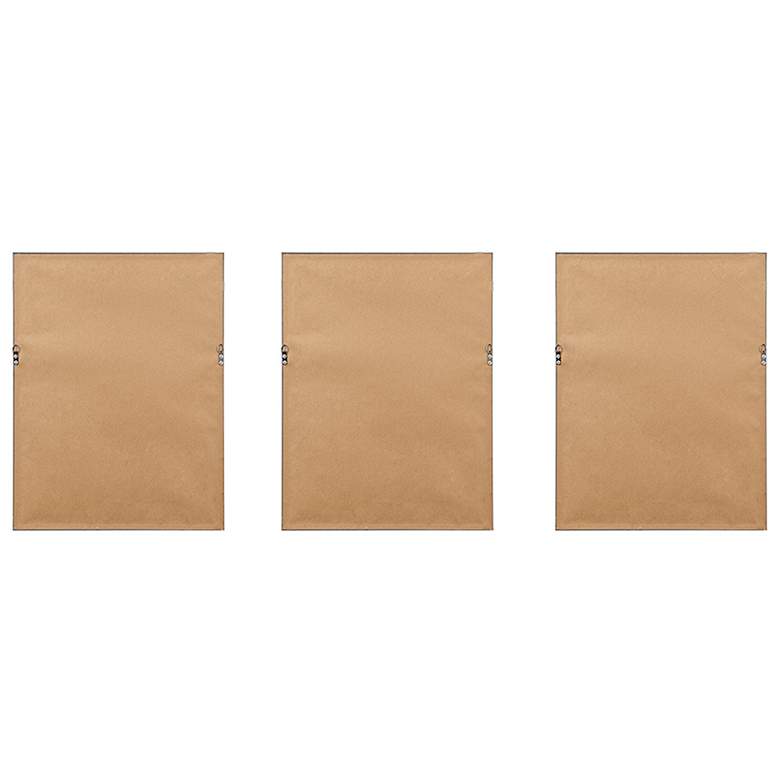 Image 7 Lady Fern 24 3/4" High 3-Piece Framed Wall Art Set more views