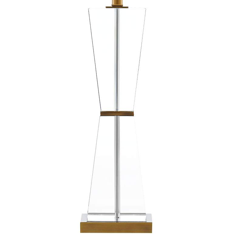 Image 2 Laelia Brass and Crystal Modern Table Lamp more views