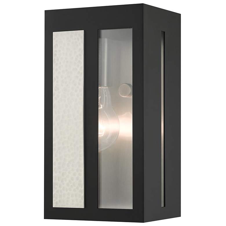 Image 2 Lafayette 1 Light Black Outdoor ADA Wall Lantern