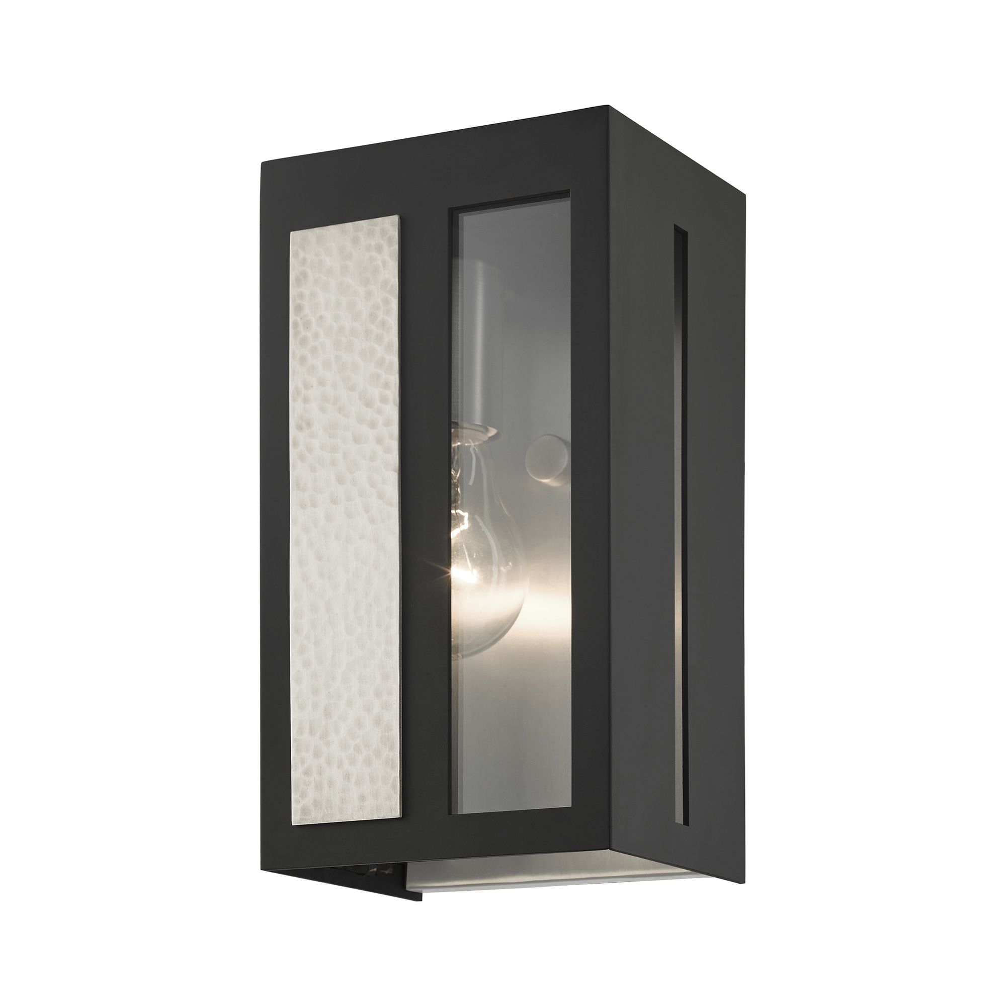 Image 6 Lafayette 1 Light Black Outdoor ADA Wall Lantern more views