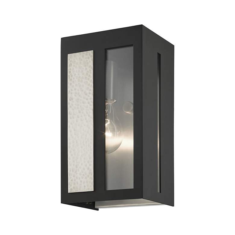 Image 6 Lafayette 1 Light Black Outdoor ADA Wall Lantern more views