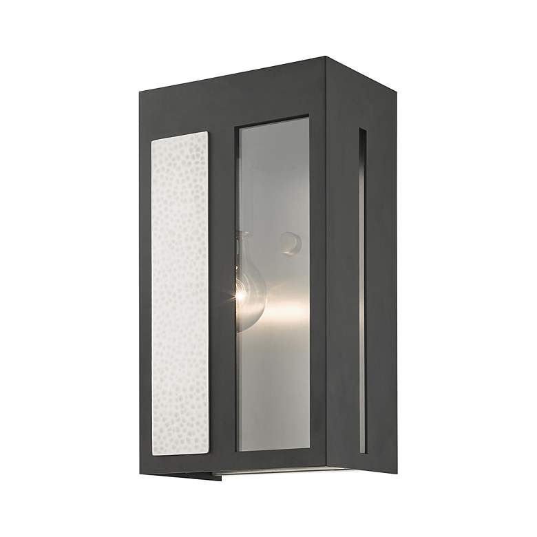 Image 6 Lafayette 1 Light Black Outdoor ADA Wall Lantern more views