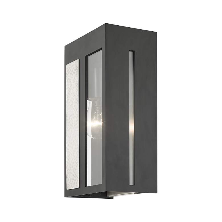 Image 7 Lafayette 1 Light Black Outdoor ADA Wall Lantern more views