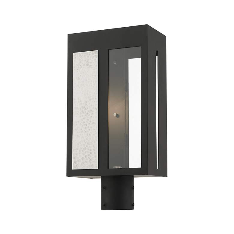 Image 6 Lafayette 1 Light Black Outdoor Post Top Lantern more views
