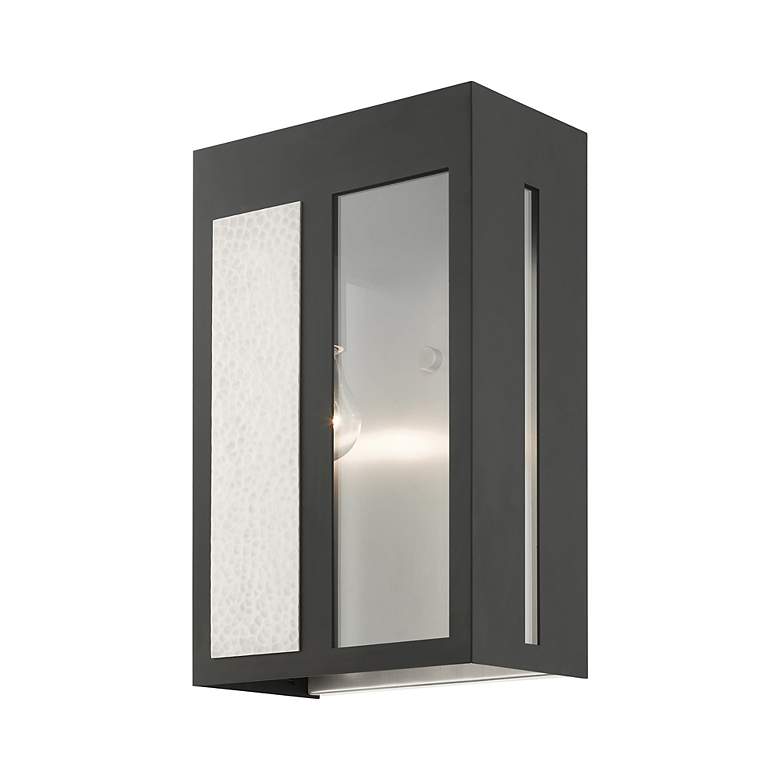 Image 6 Lafayette 1 Light Black Outdoor Wall Lantern more views