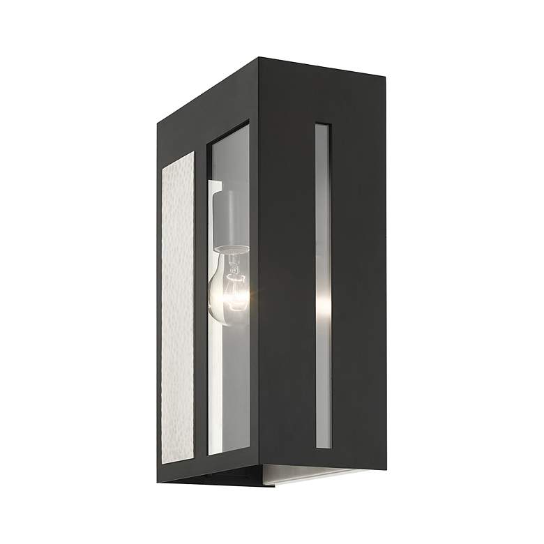 Image 7 Lafayette 1 Light Black Outdoor Wall Lantern more views