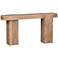 Lafayette 60" Wide Stained Wood Rectangular Console Table