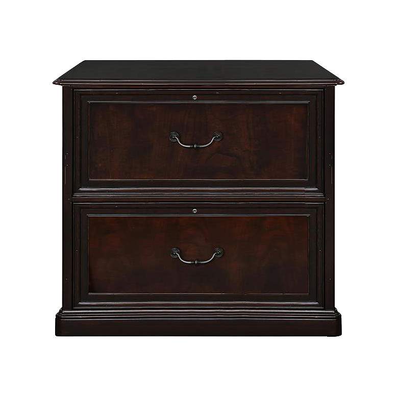 Image 1 Lafayette Cherry 2-Drawer Lateral File