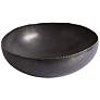 2_Laforge 17 1/2" Wide Gray and Braised Center Modern Bowl