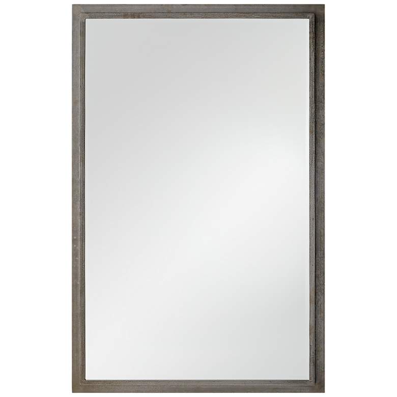 Image 1 Laforge Natural Iron 38" x 58" Rectangular Wall Mirror
