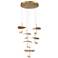 Lagatto 26" Wide Oil-Rubbed Bronze 6-Light LED Chandelier