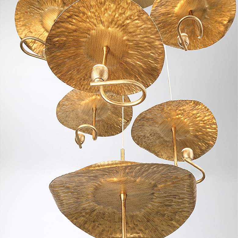 Image 3 Lagatto 26" Wide Oil-Rubbed Bronze 6-Light LED Chandelier more views