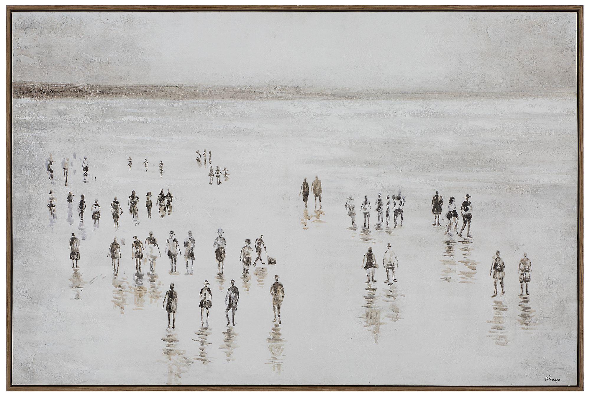 Image 2 Lagoa 40" H x 60" W Canvas Art