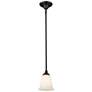 1_Lagoon by Z-Lite Matte Black 1 Light Mini Pendant