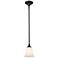 Lagoon by Z-Lite Matte Black 1 Light Mini Pendant