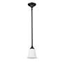 7_Lagoon by Z-Lite Matte Black 1 Light Mini Pendant more views