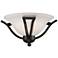 Lagoon by Z-Lite Matte Black 1 Light Wall Sconce