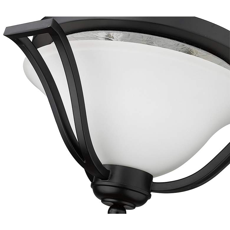 Image 6 Lagoon by Z-Lite Matte Black 3 Light Flush Mount more views