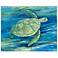 Lagoon Turtle III 31"W x 25"H Canvas