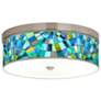 Lagos Mosaic Giclee Energy Efficient Ceiling Light