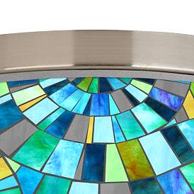 Image2 of Lagos Mosaic Giclee Energy Efficient Ceiling Light more views