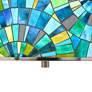 Lagos Mosaic Giclee Glow 16" Wide Pendant Light