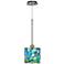 Lagos Mosaic Giclee Glow Mini Pendant Light