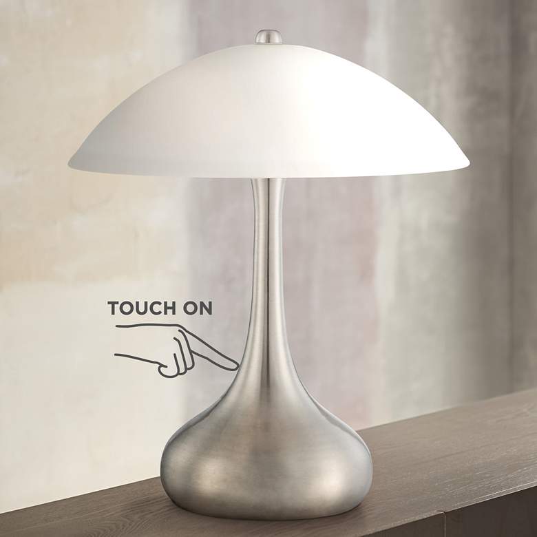 Image 1 Lagro 16 inch High Touch On-Off Droplet Accent Table Lamp