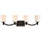 Laguna 33" Wide Forest Bronze 4-Light Vanity Bath Light