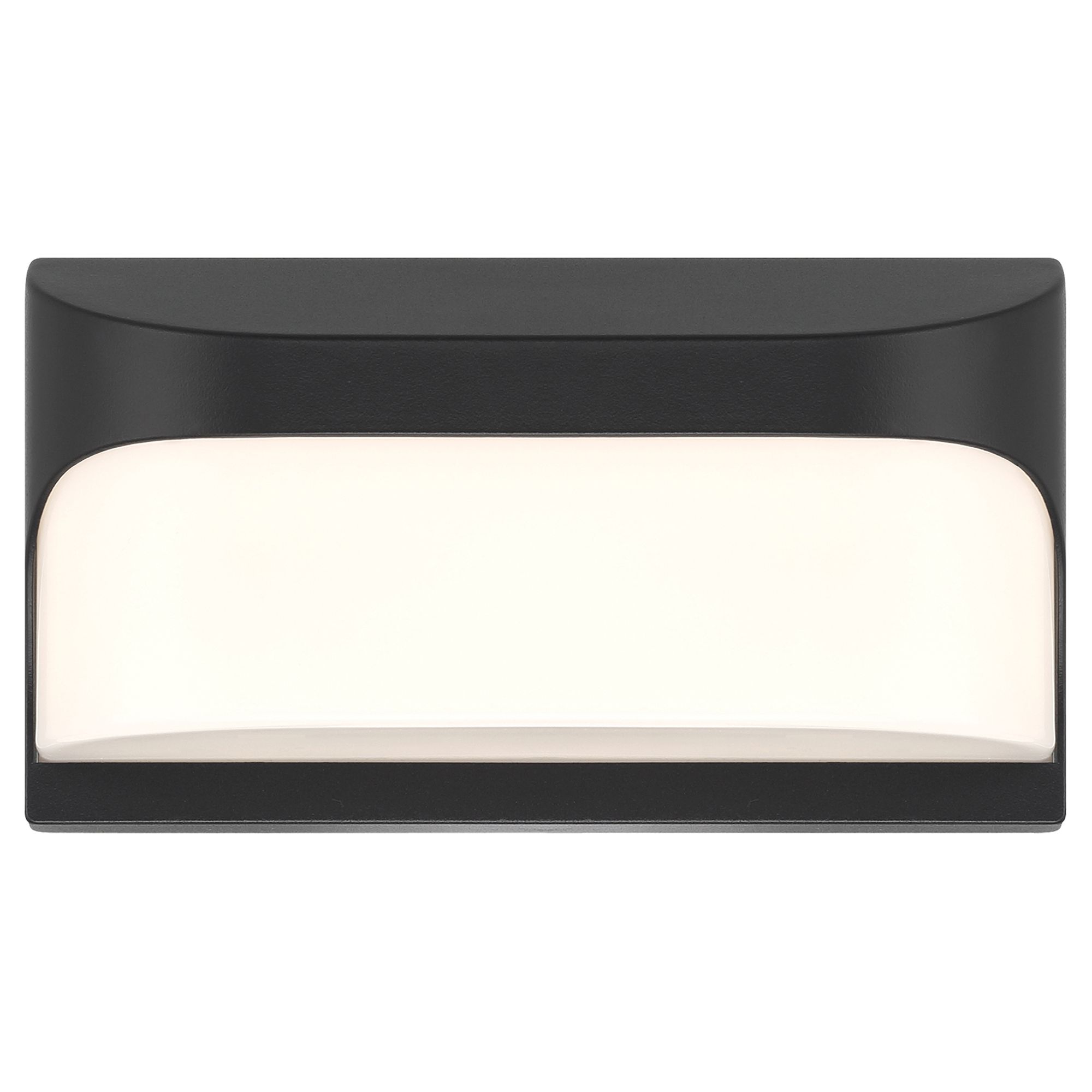 Image 5 Laguna 9" Black LED Outdoor Wall Sconce more views
