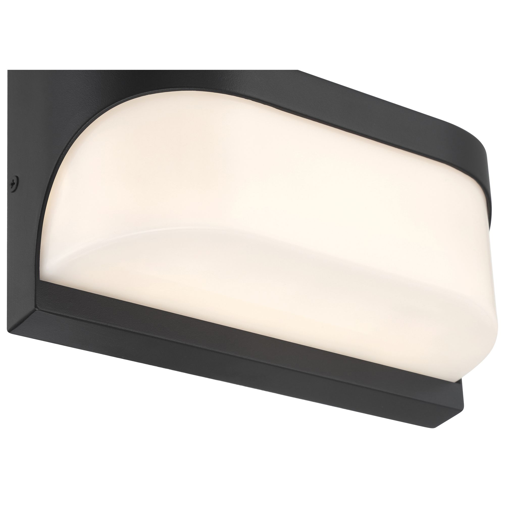 Laguna 9" Black LED Outdoor Wall Sconce