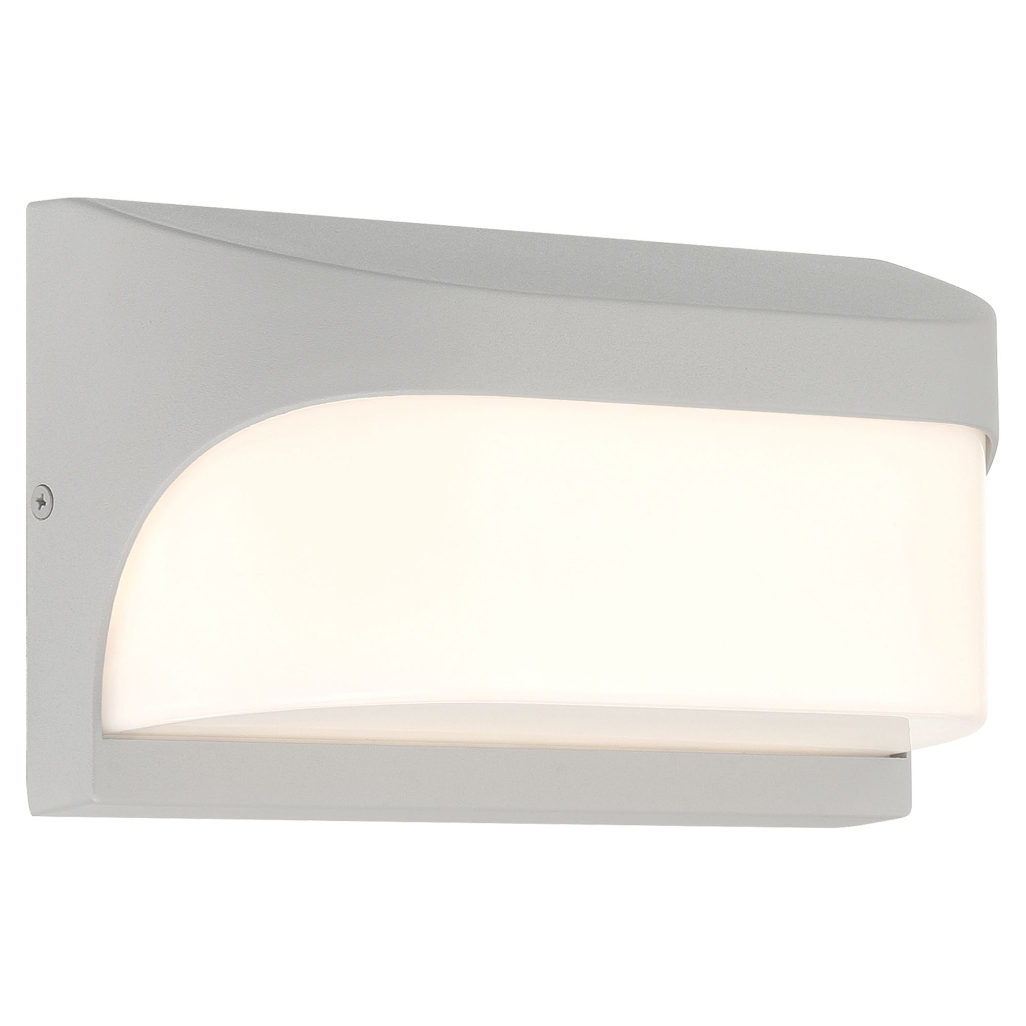 Image 3 Laguna 9" Satin LED Outdoor Wall Sconce more views