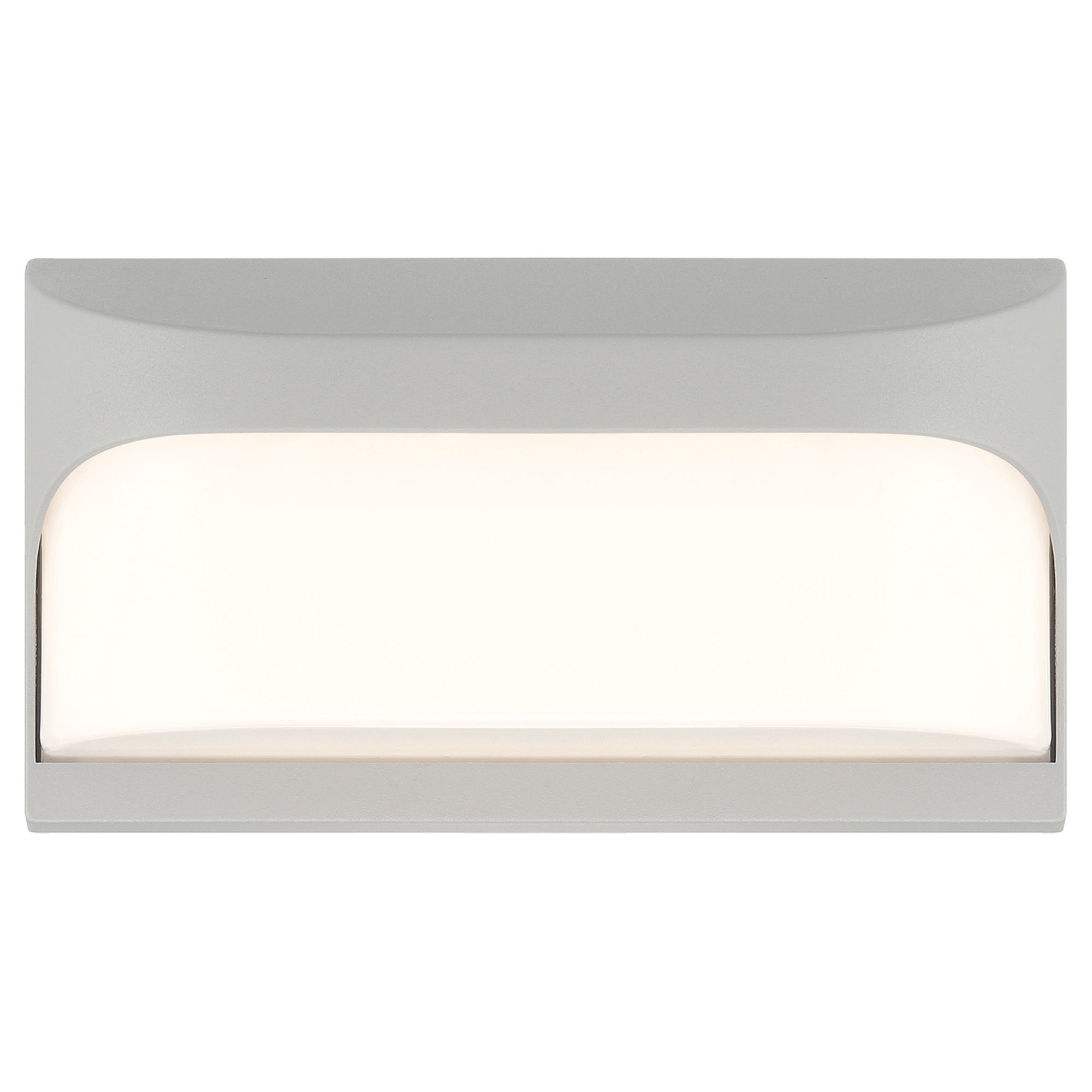 Image 5 Laguna 9" Satin LED Outdoor Wall Sconce more views