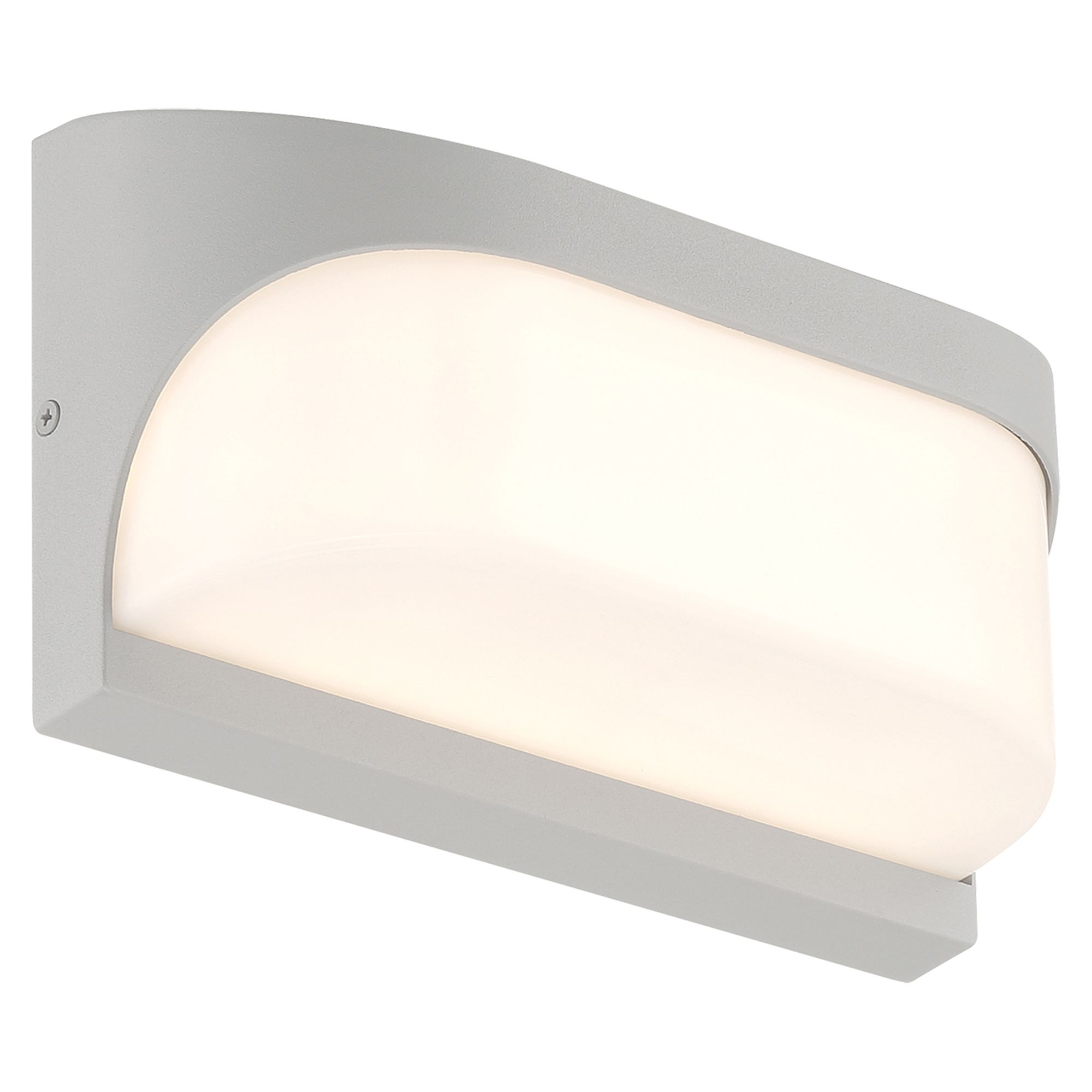 Image 6 Laguna 9" Satin LED Outdoor Wall Sconce more views