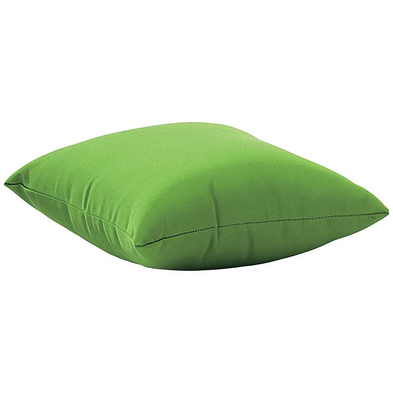 Image 1 Laguna Green 18 inch Square Outdoor Pillow